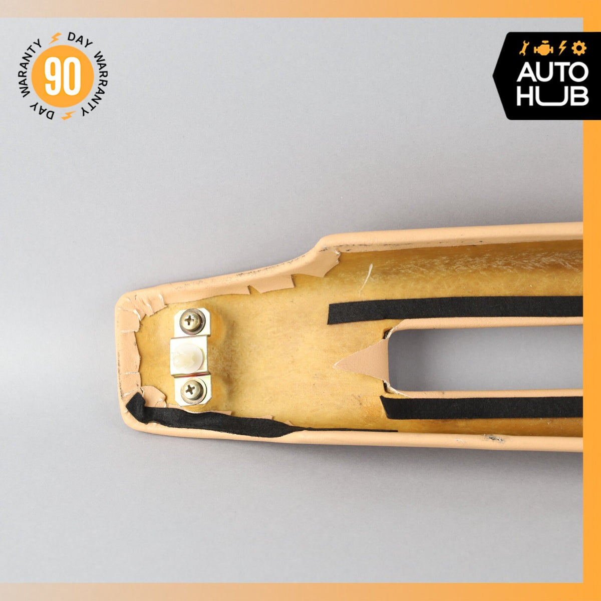 02-07 Maserati M138 Coupe 4200 Left Driver Side B-Pillar Trim Panel Beige OEM - photo 6