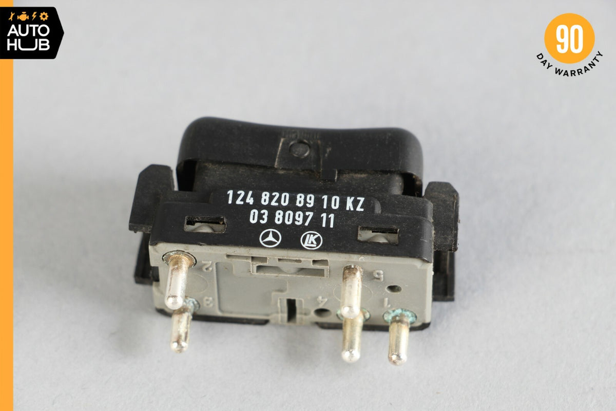 86-93 Mercedes W124 300TE Window Regulator Control Switch Button 1248208910 OEM - photo 7