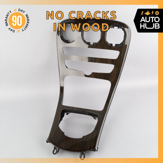 15-22 Mercedes W205 C300 C350e C400 Center Console Trim Wood OEM - photo 1