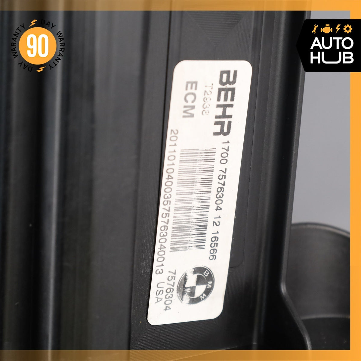 10-14 BMW E70 X5 X6 50i Water Cooling Radiator A/C Condenser Aux Cooler OEM - photo 17