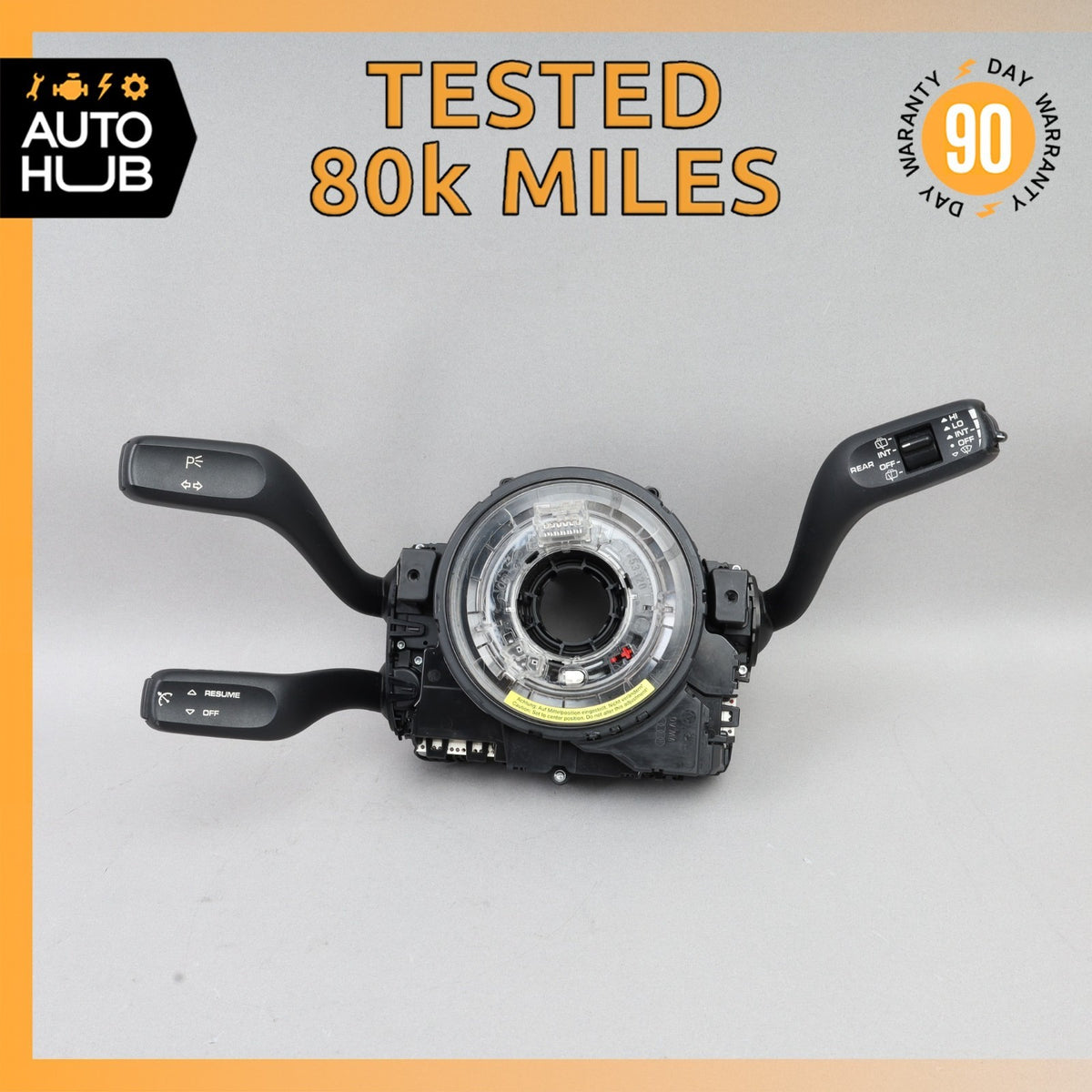 15-18 Porsche Cayenne 958 Steering Column Clockspring Switch OEM 80k - photo 1