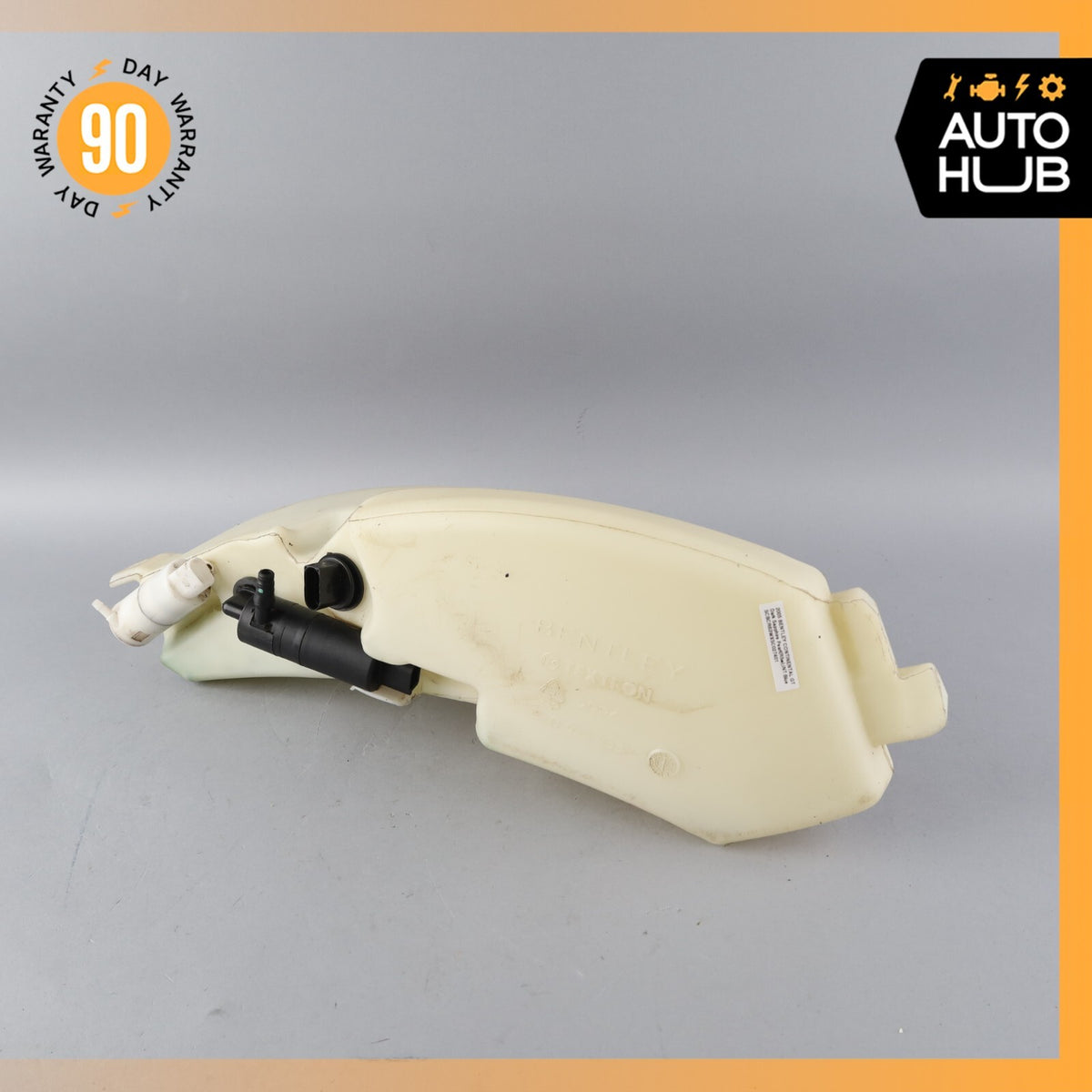Bentley Continental GT Windshield Washer Fluid Tank Bottle Reservoir OEM 65k - photo 2