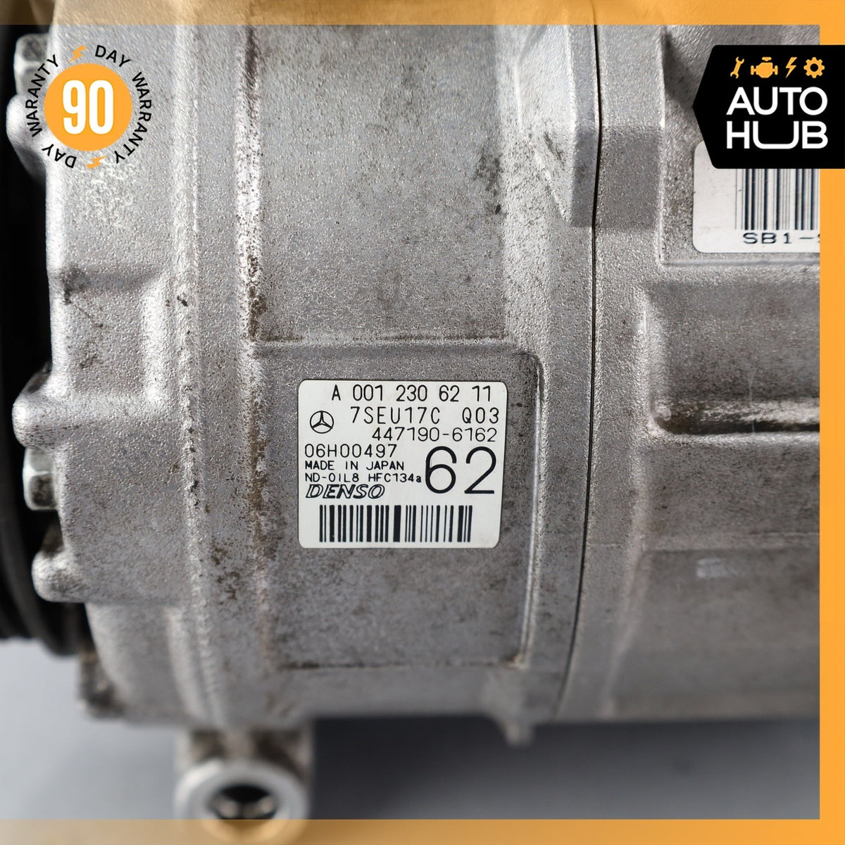 07-12 Mercedes R230 SL550 M273 A/C Air Conditioning Compressor 0012306211 OEM - photo 14