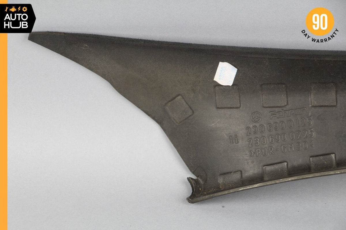 03-12 Mercedes R230 SL55 SL500 Front Left Interior Trim Panel A Pillar Suede OEM - photo 7