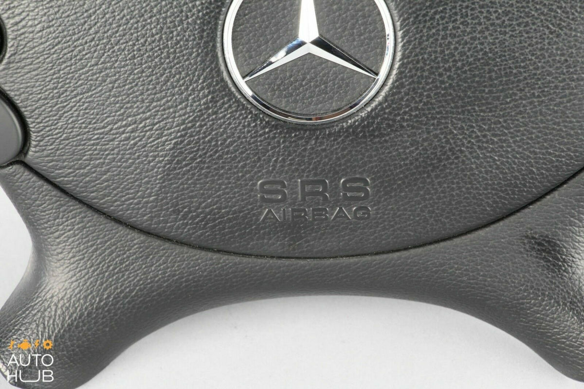 Mercedes W211 CLK500 E350 SL500 Steering Wheel Airbag Air Bag Black OEM - photo 4