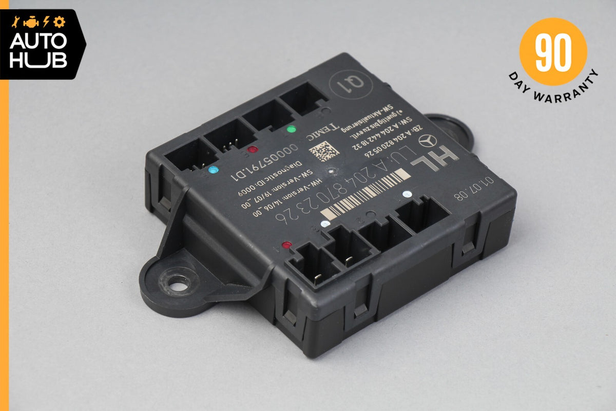 08-18 Mercedes W204 C300 CLS550 GLK350 Rear Left Side Door Control Module OEM - photo 5