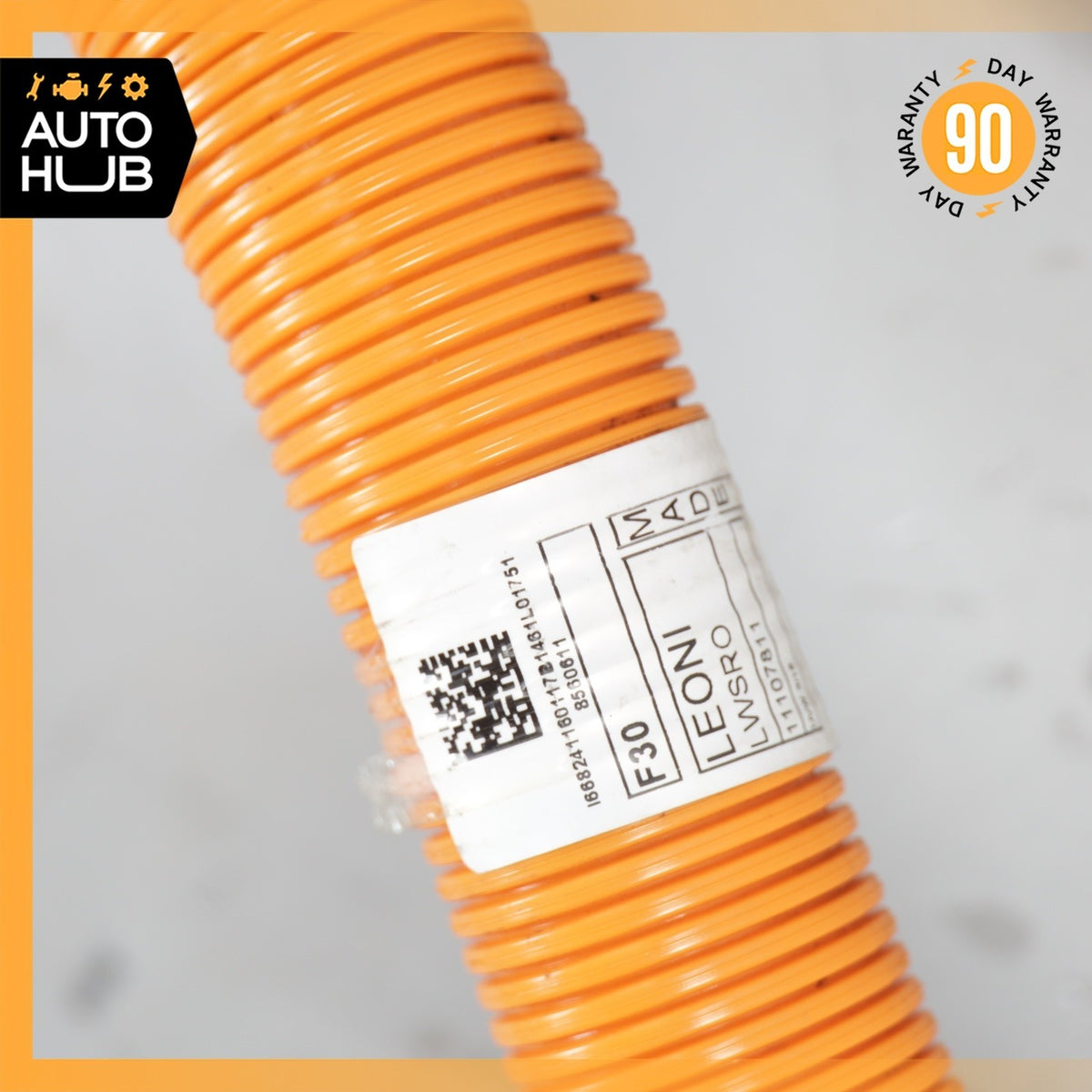 BMW F30 330e Hybrid Engine High Voltage Wire Harness Cable OEM 54k - photo 14