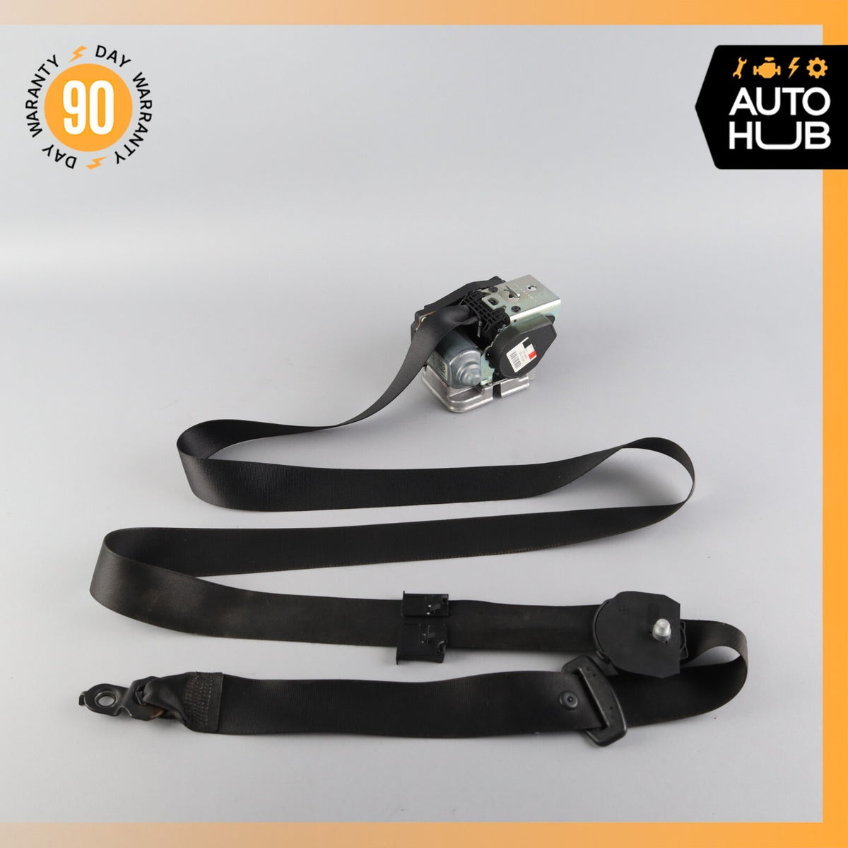 07-09 Mercedes W219 CLS550 E350 E550 Front Left Driver Side Seat Belt Black OEM - photo 10