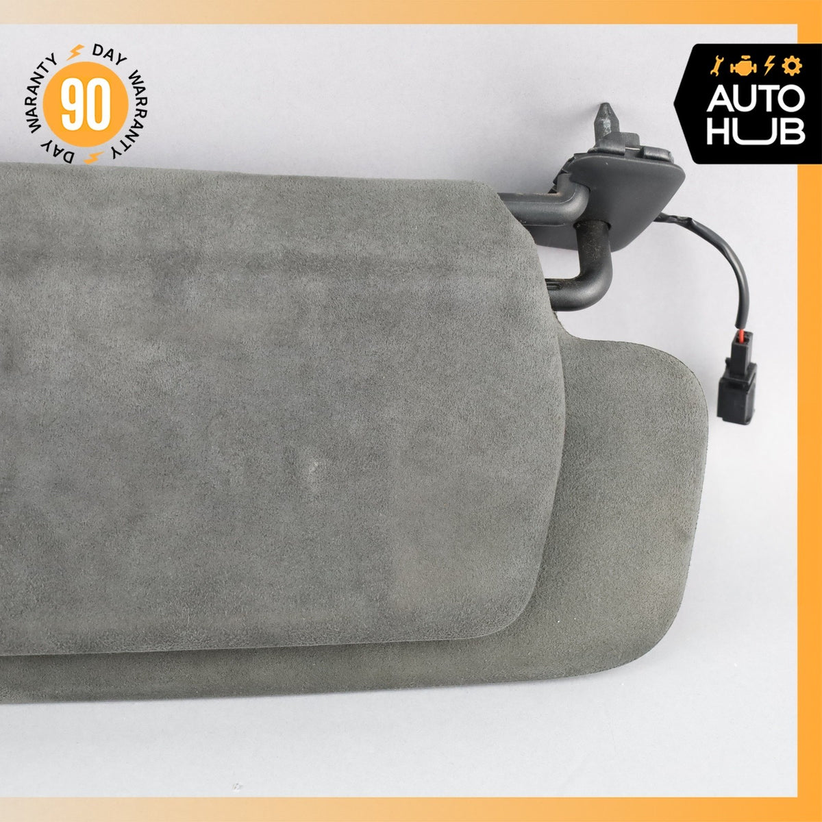 Porsche Cayenne 955 Sun Visor Sunvisor Left Driver Side Suede 7L5857551DH OEM - photo 12