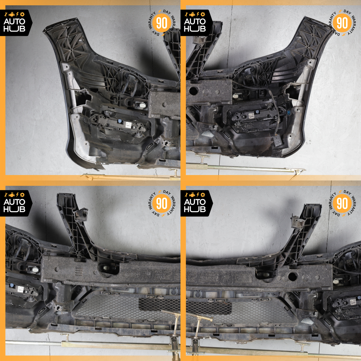 13-15 Mercedes X204 GLK250 GLK350 AMG Sport Front Bumper Cover Assembly Gray OEM - photo 18
