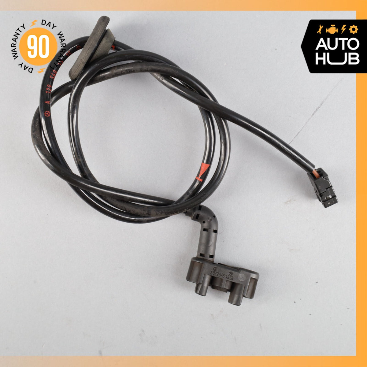 96-02 Mercedes R129 SL320 SL500 Front Right Wear Sensor Wiring 0325454328 OEM - photo 2