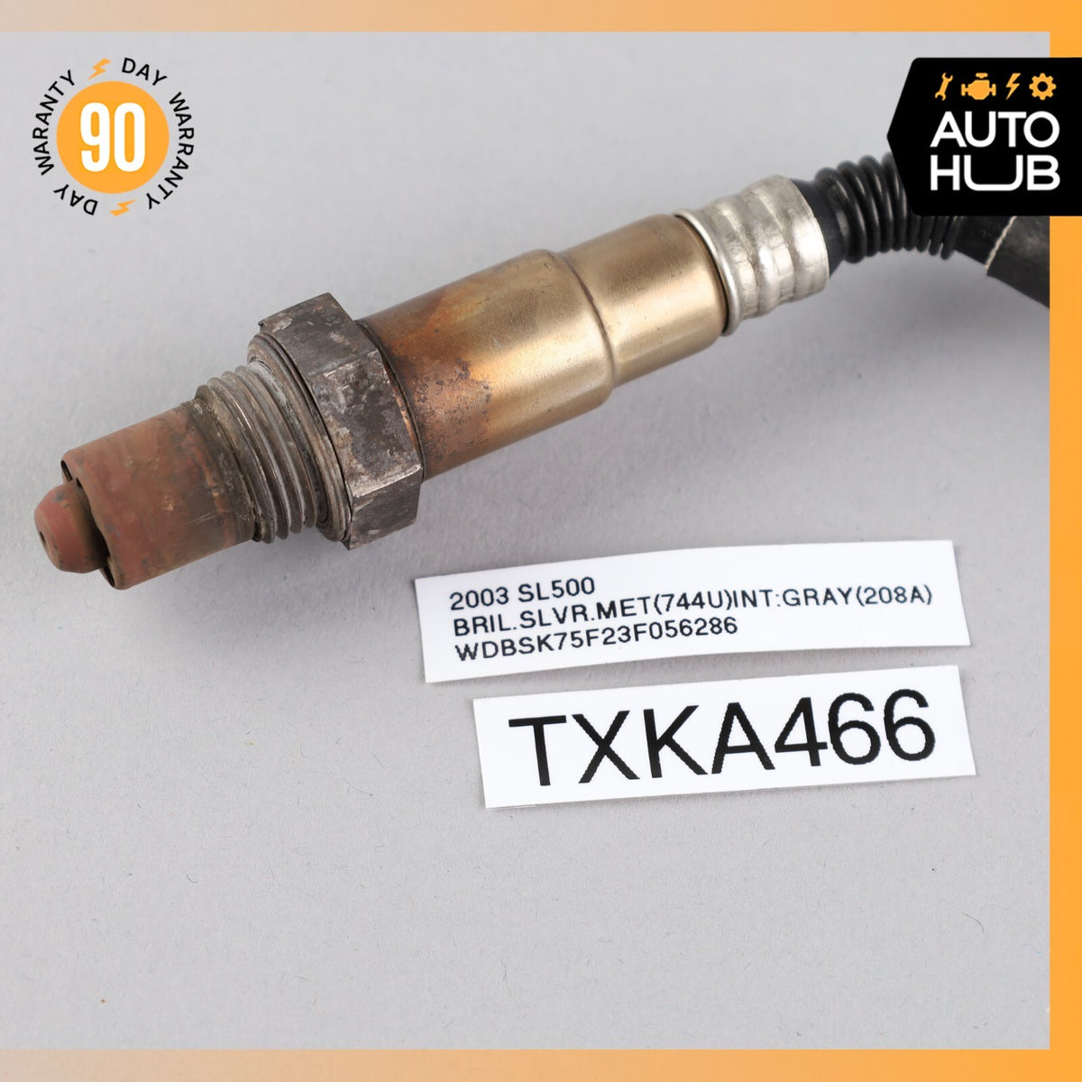 03-08 Mercedes R230 SL500 ML500 E55 Oxygen O2 Sensor Lambda 0015405017 OEM 33k - photo 7