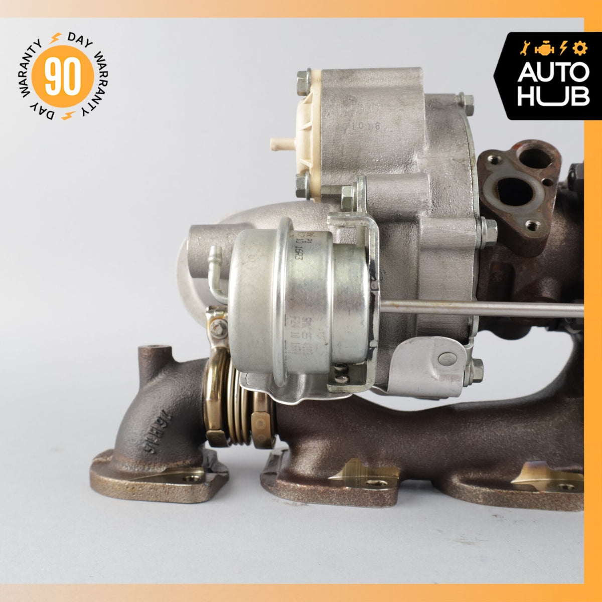 07-17 Mercedes W222 Maybach S600 SL600 Turbocharger Turbo Manifold Left Side OEM - photo 13