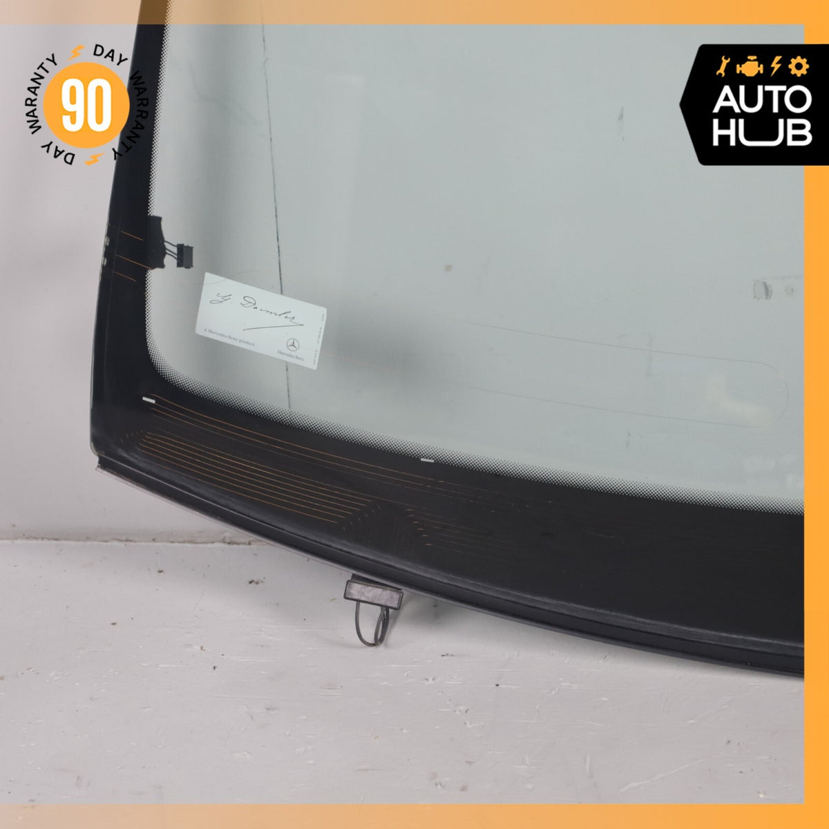 03-04 Mercedes R230 SL500 SL55 AMG Front Windshield Glass Wind Shield OEM 92k - photo 8