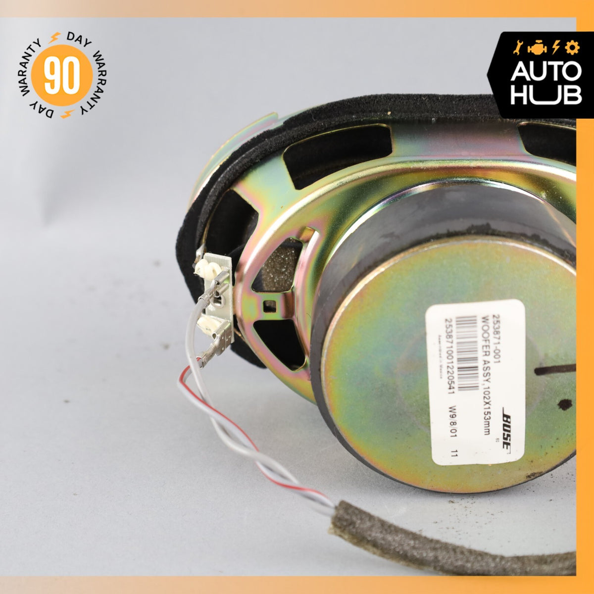 03-08 Mercedes R230 SL500 SL550 SL55 AMG Subwoofer Audio Radio Speaker BOSE OEM - photo 6