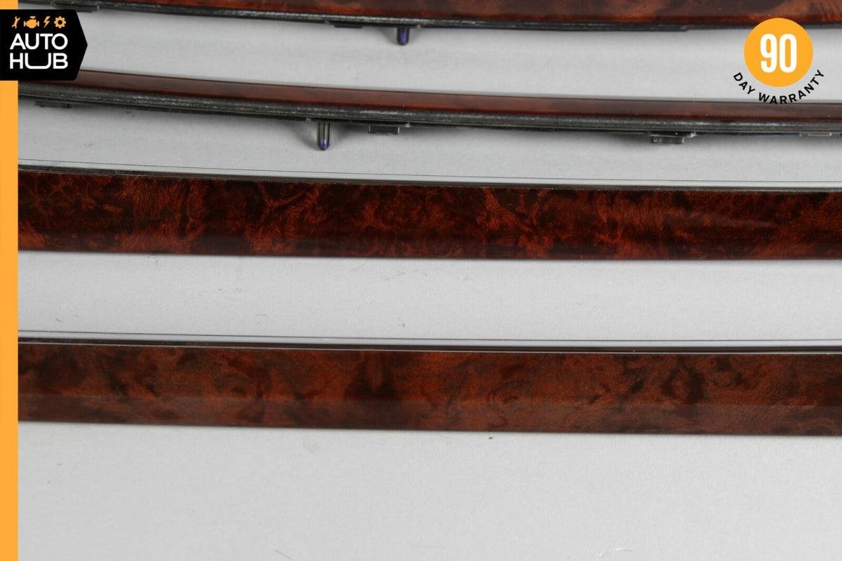 10-13 Mercedes W221 S400 S550 Door Panel Trim Set 2217205222 Wood OEM - photo 6
