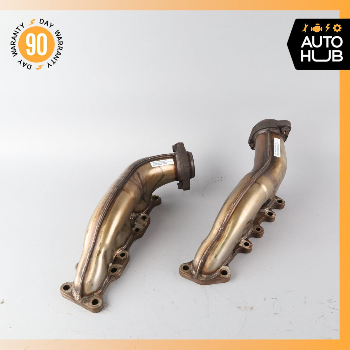 93-02 Mercedes R129 SL600 600SL V12 Exhaust Manifold Right & Left Side Set 92k - photo 1
