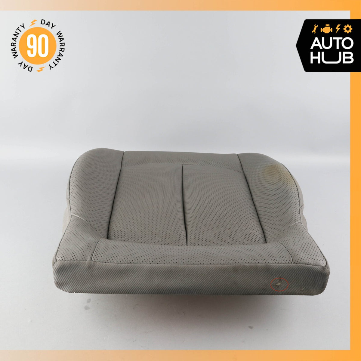 06-09 Mercedes W209 CLK350 CLK550 Right Side Bottom Lower Seat Cushion Nappa OEM - photo 12