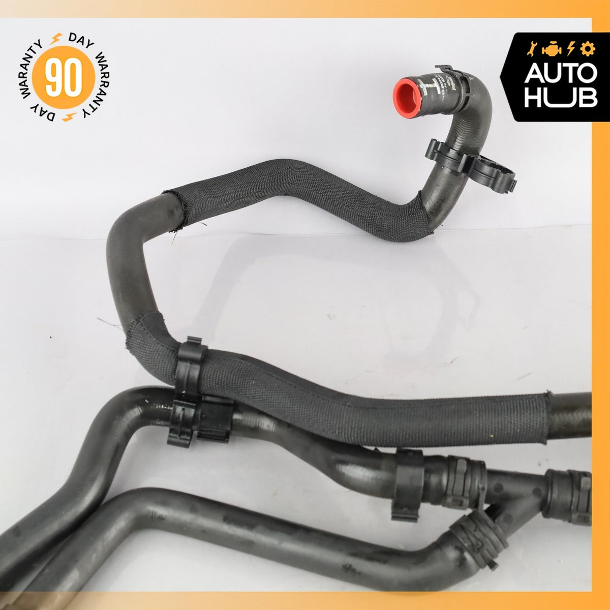 Jaguar X152 F-Type Engine Motor Supercharger Radiator Coolant Hose Set OEM 39k - photo 9