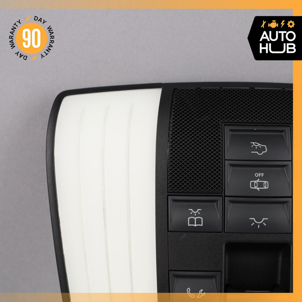 10-18 Mercedes W212 E350 E400 CLS550 Overhead Dome Light Lamp Black OEM - photo 4