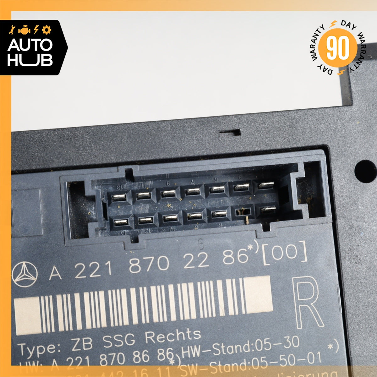 07-13 Mercedes W221 S600 S63 AMG Front Right Side Under Seat Control Unit OEM - photo 8