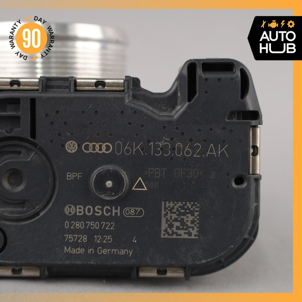 Audi 4M Q7 A4 2.0L Engine Motor Intake Throttle Body OEM 87k - photo 6