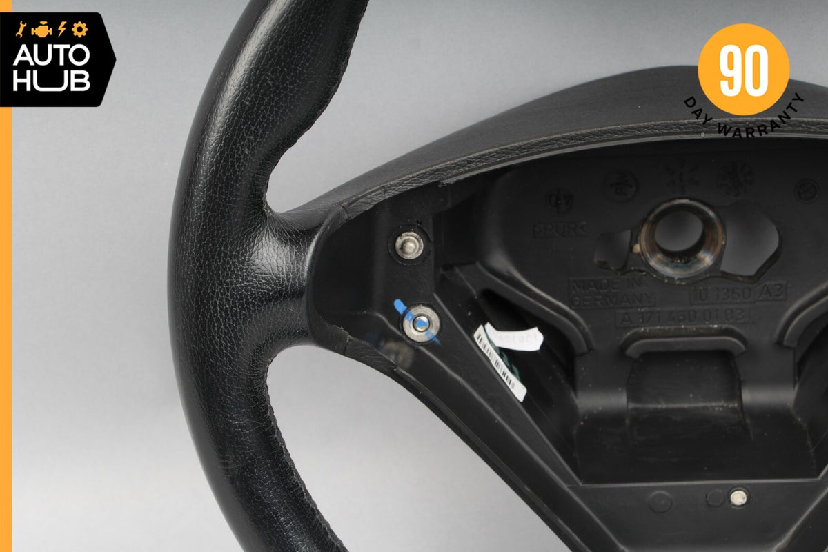 05-08 Mercedes W203 C230 SLK350 C350 Sport Steering Wheel Black 1714600103 OEM - photo 6
