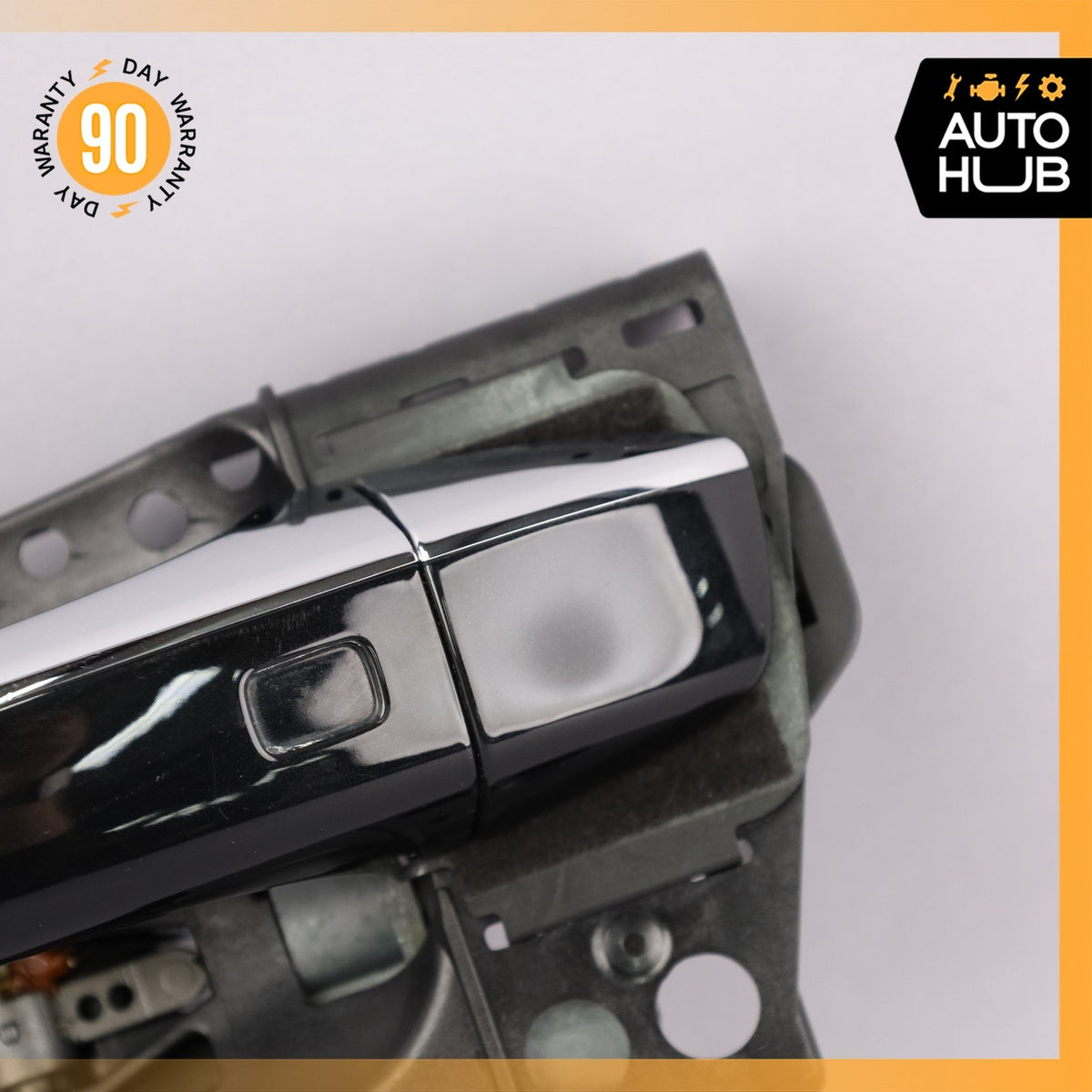Audi D4 A8L Rear Left Driver Exterior Door Handle Black 4H0839885 OEM - photo 3