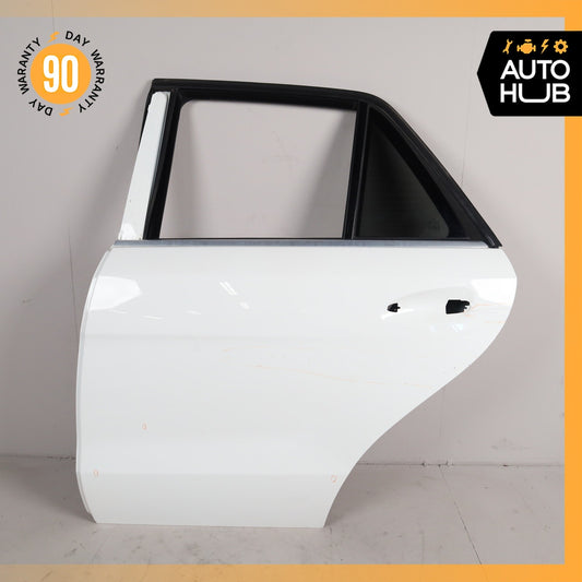 12-18 Mercedes W166 ML250 GLE550 Rear Left Driver Side Door Shell White OEM - photo 1