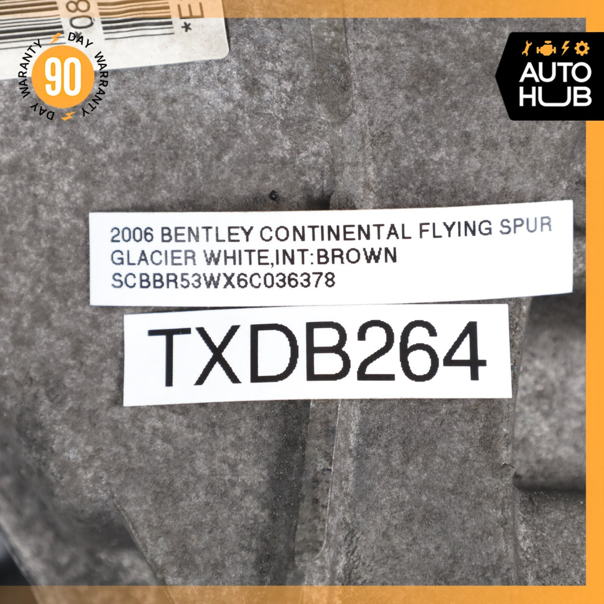 Bentley Continental Flying Spur 6.0L Rear Differential Diff Axle Carrier OEM 58k - photo 12
