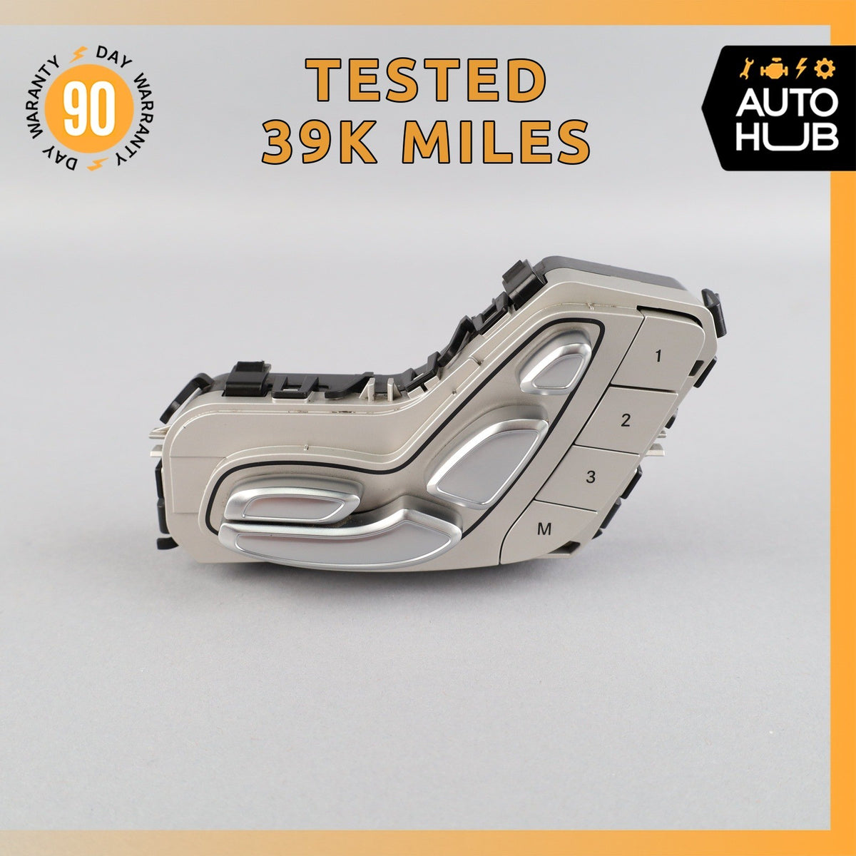 15-21 Mercedes W205 C63 GLC43 AMG Right Side Seat Control Switch Module OEM - photo 1