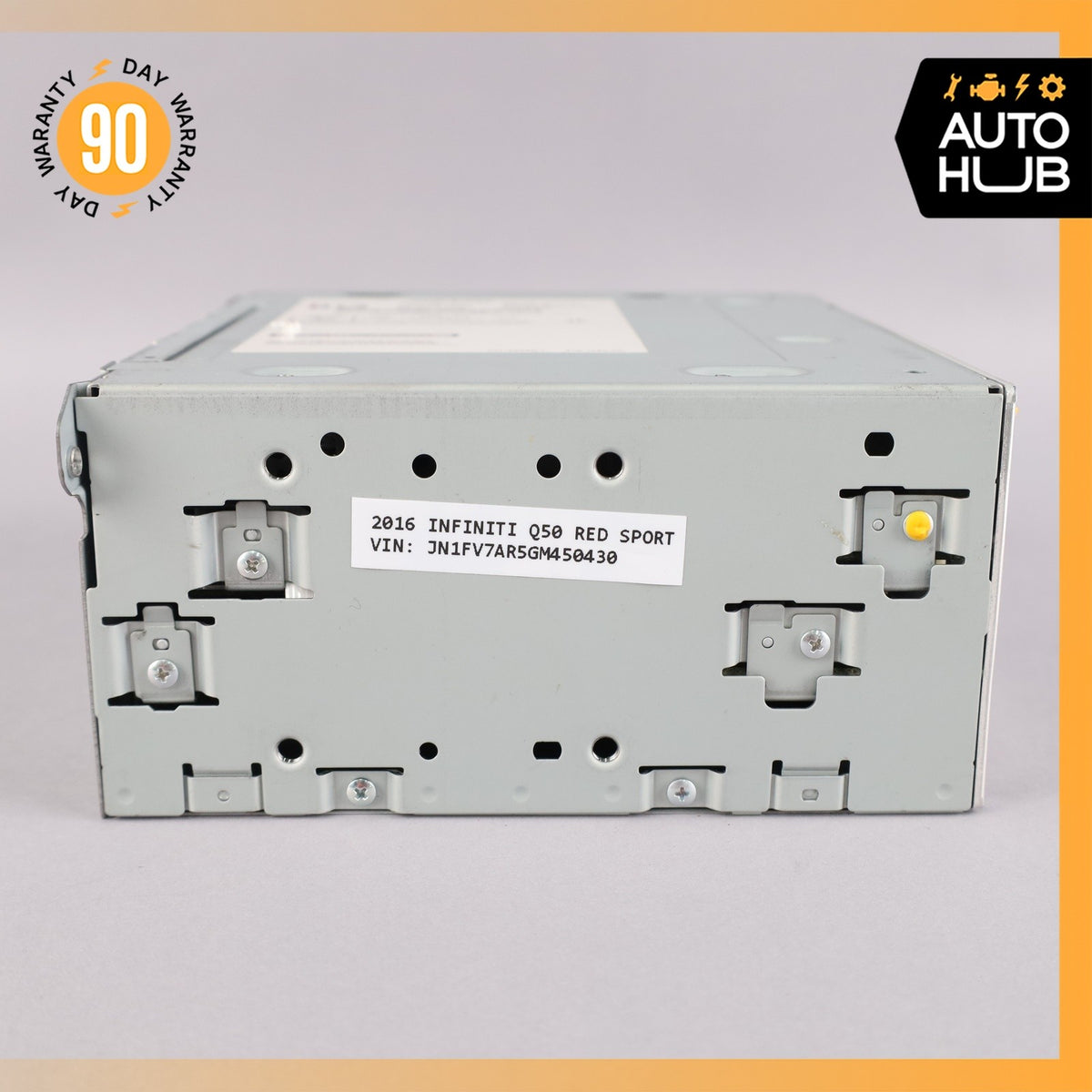 16-18 Infinity Q50 Command Head Unit Radio CD OEM 85k - photo 4