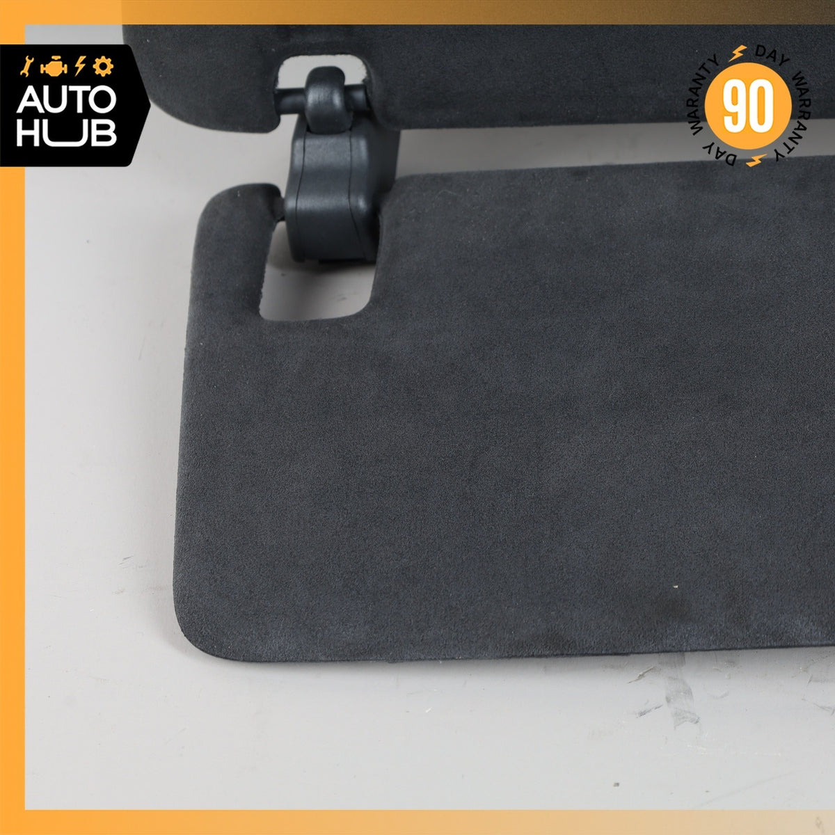 11-14 Porsche Cayenne 958 GTS Sun Visor Sunvisor Right Side Suede OEM - photo 6