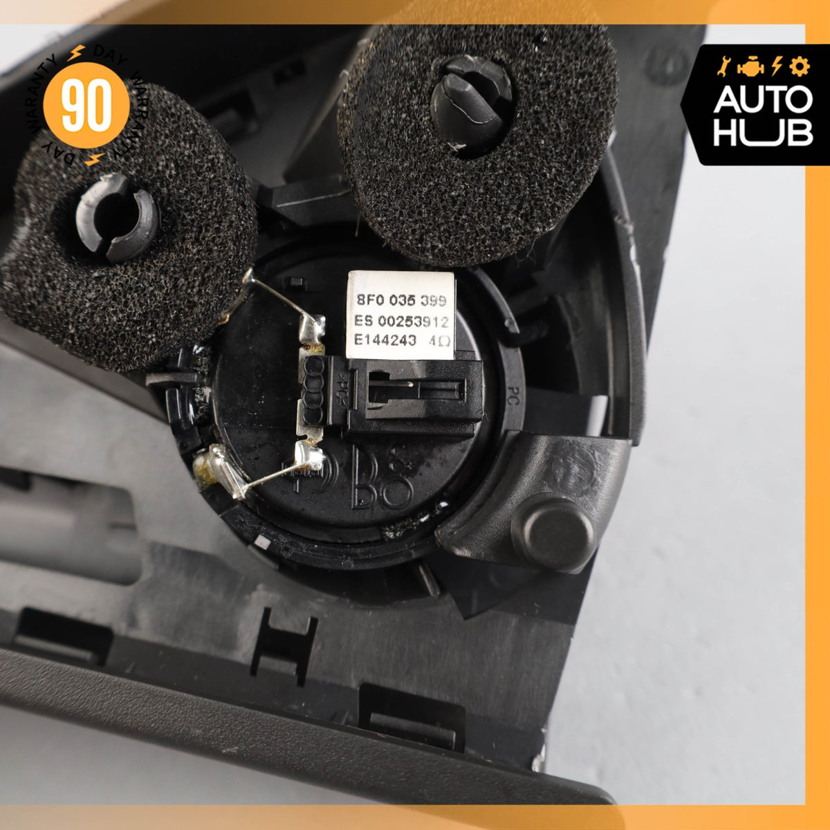 Audi S5 Convertible Bang & Olufsen Front Right Door Tweeter Speaker w/ Cover OEM - photo 9