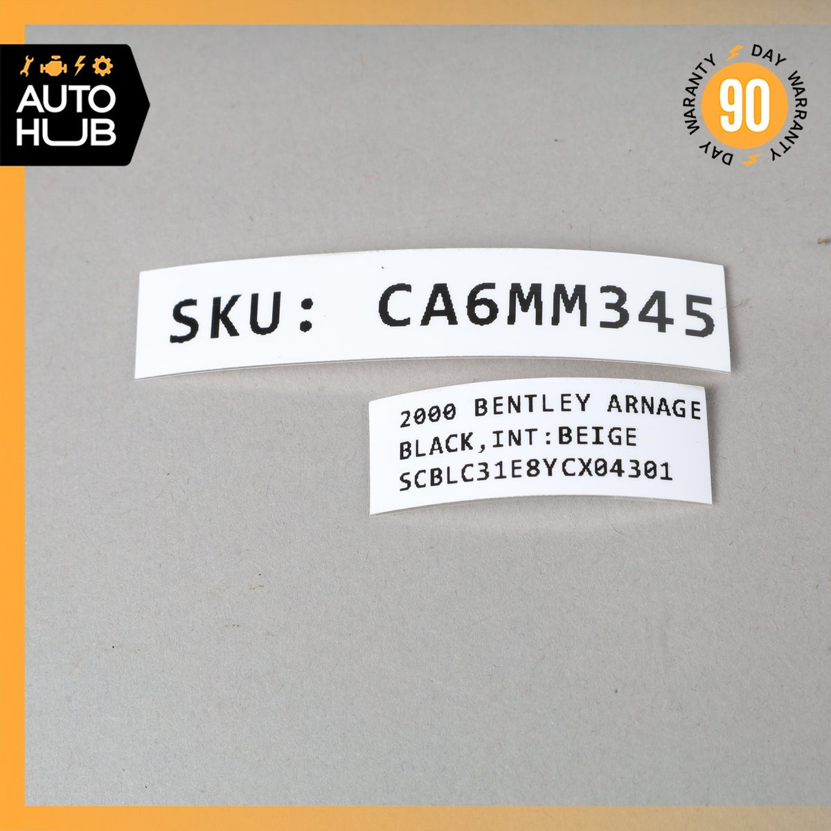 99-09 Bentley Arnage / RR Silver Seraph Fuel Filler Gas Tank Door Flap Lid OEM - photo 9