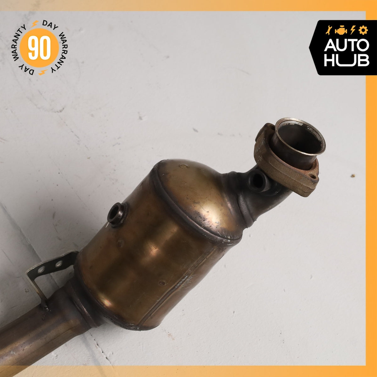 Mercedes W212 E350 RWD Engine Exhaust Downpipe Set OEM 70k - photo 7