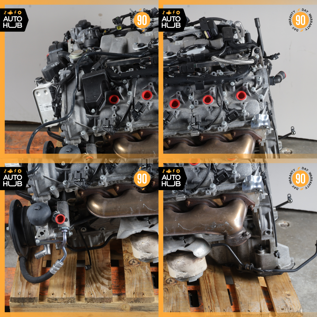 07-12 Mercedes R230 SL550 E550 Engine Motor Assembly 5.5L V8 M273 RWD OEM 113k - photo 14