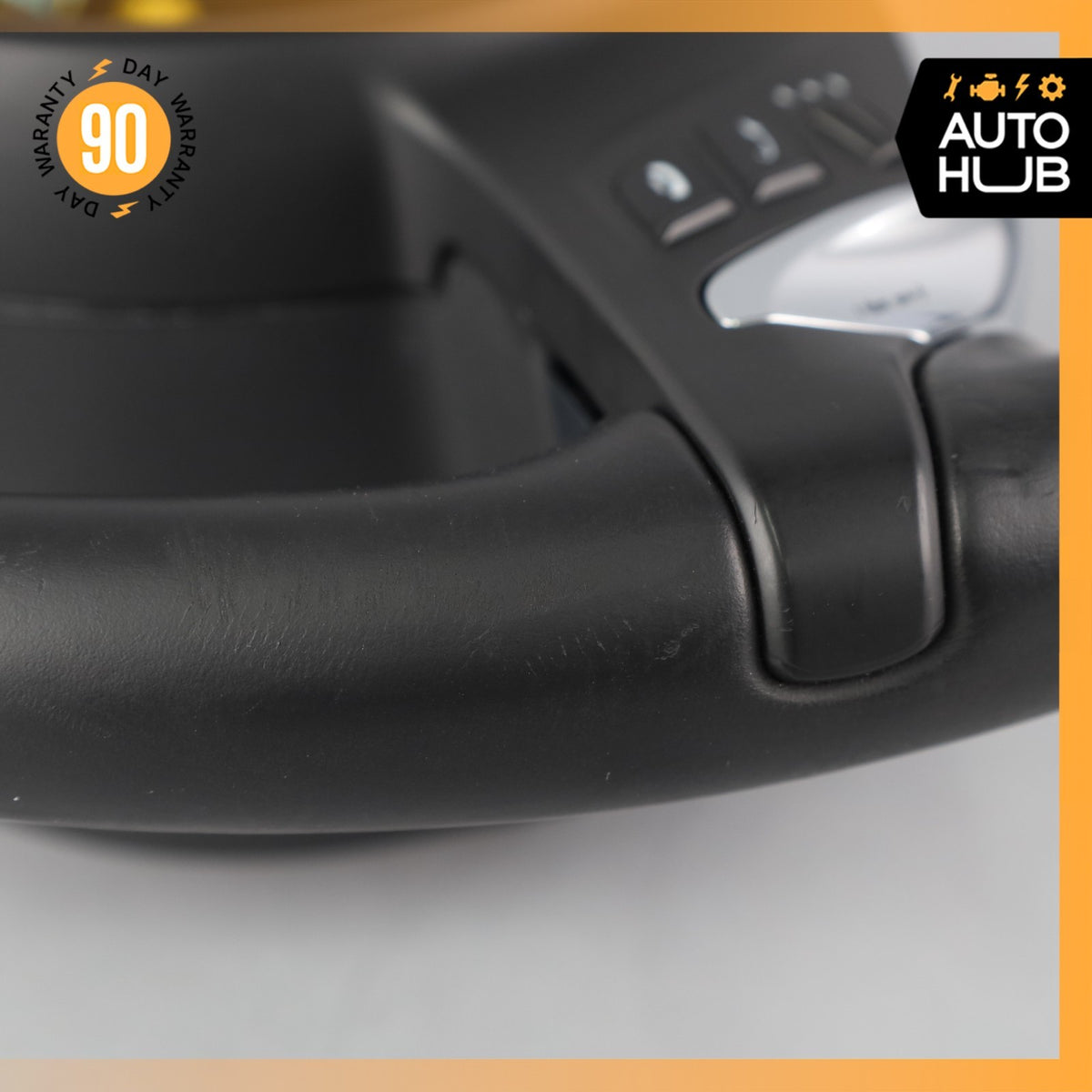 11-16 Porsche Panamera 970 / Cayenne Steering Wheel w/ Paddle Shifters Black OEM - photo 19