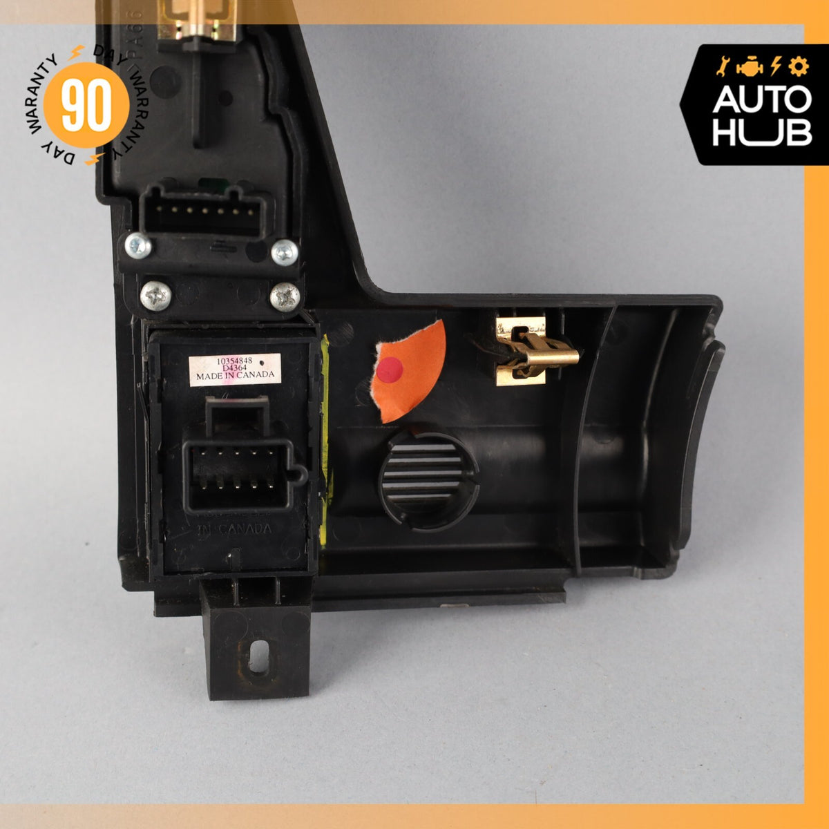 04-09 Cadillac XLR Information Display Switch & Push Start Button Black OEM - photo 6