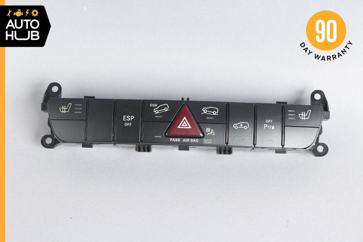06-12 Mercedes X164 GL450 ML550 Hazard Control Switch Panel 1648709210 OEM - photo 1