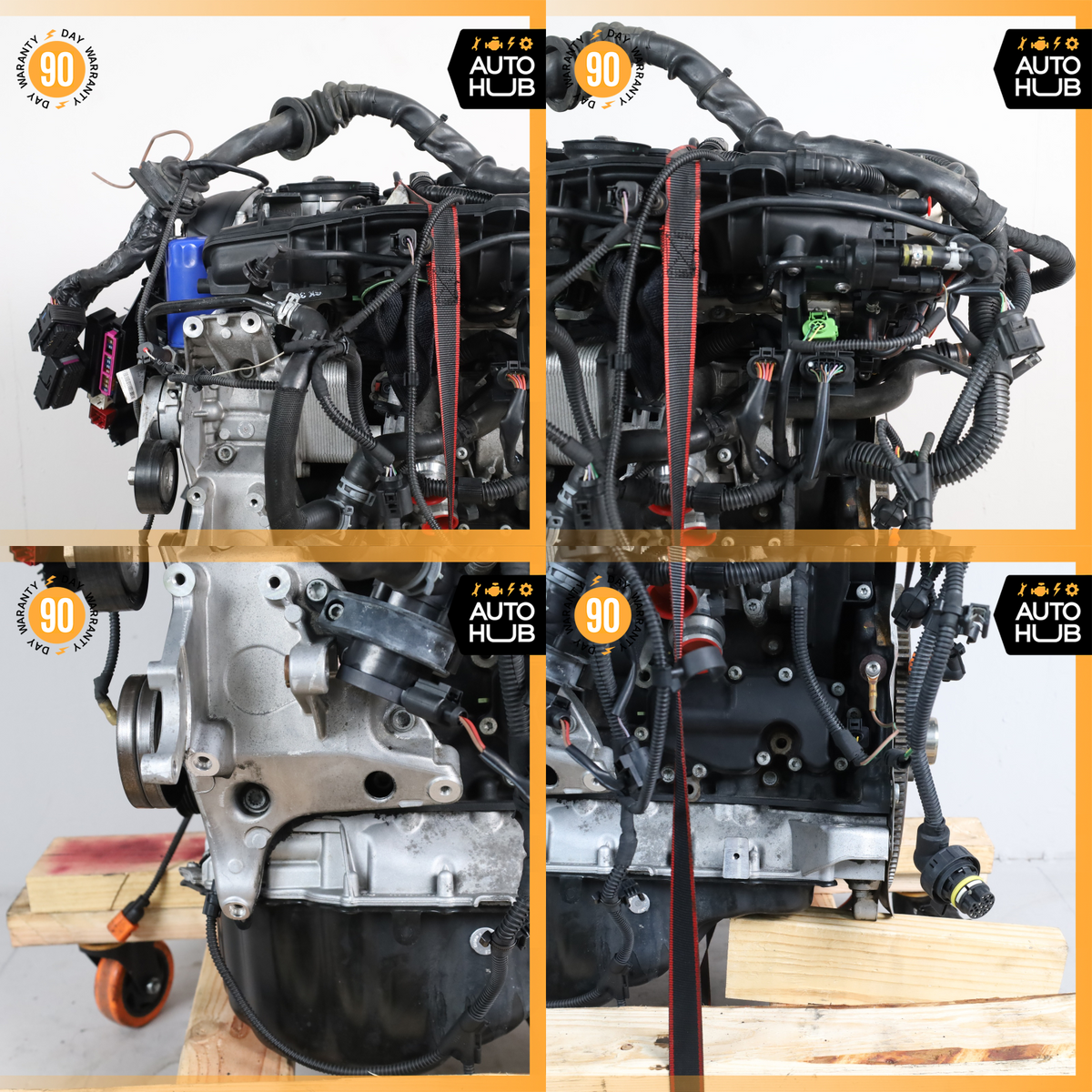 09-12 Audi B8 A5 A4 Q5 TT 2.0L L4 Engine Motor Assembly CAEB OEM 96k - photo 20