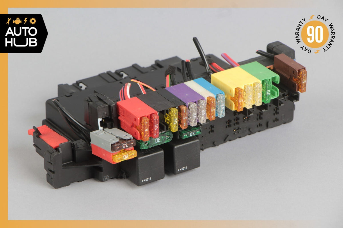 03-12 Mercedes R230 SL500 SL55 AMG SL550 Rear SAM Fuse Box Relay Module OEM - photo 2