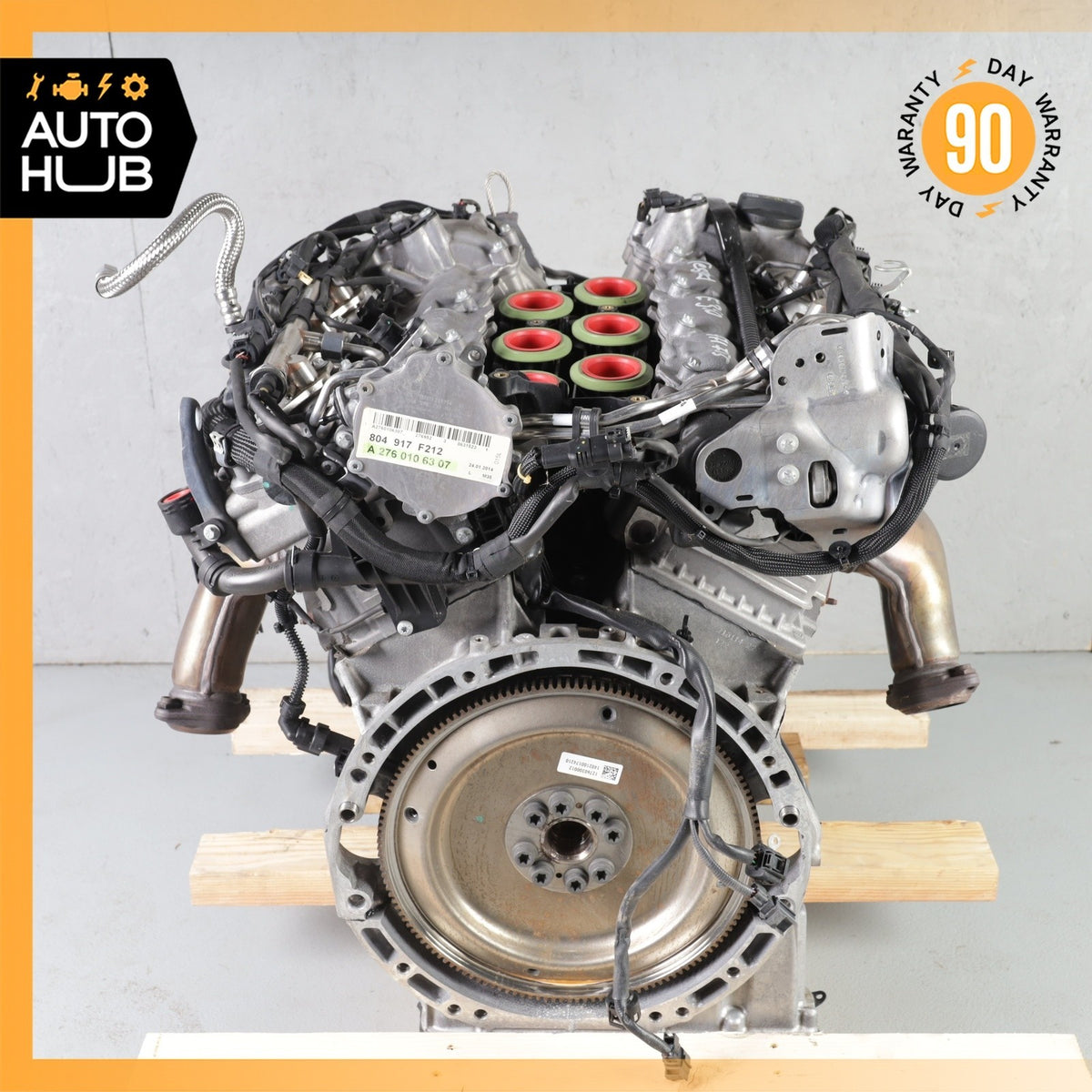 Mercedes W212 E350 C350 GLK350 M276 RWD Engine Motor Assembly 276.952 OEM 75k - photo 6