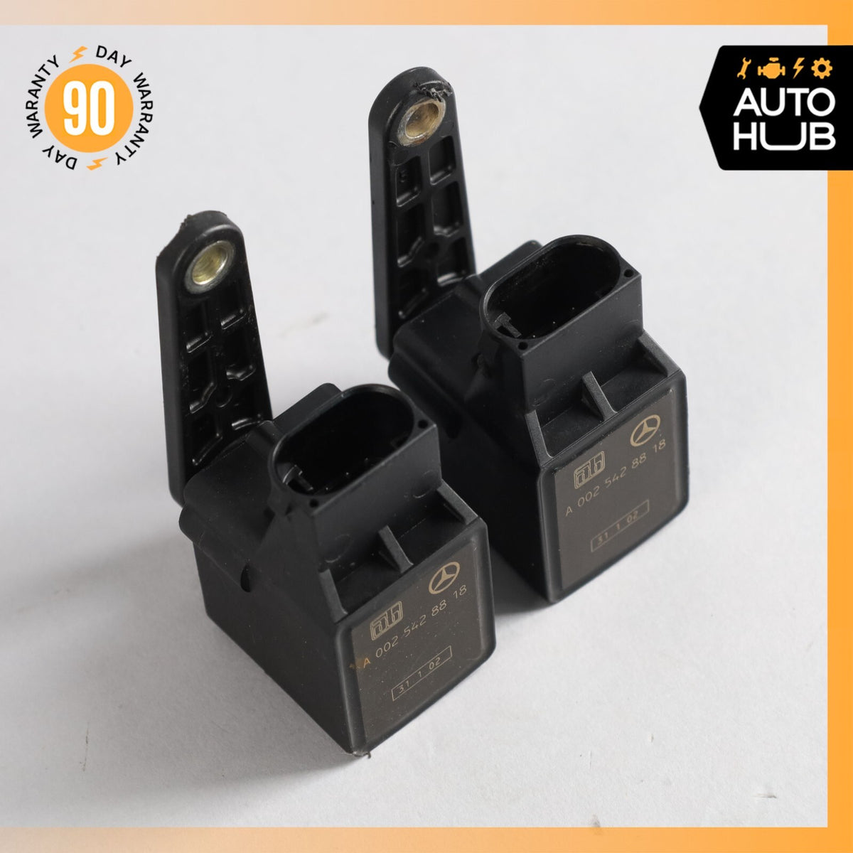 03-12 Mercedes R230 SL500 SL55 AMG Suspension Level Sensor Link Rod Set OEM - photo 1