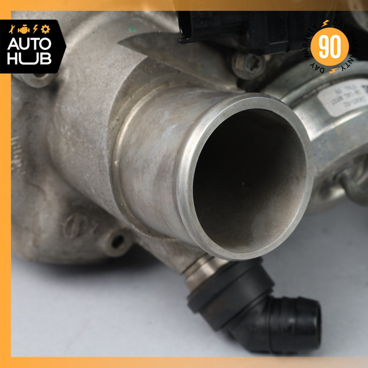 Maserati Ghibli Quattroporte Right Turbocharger Turbo Charger Manifold OEM 75k - photo 3