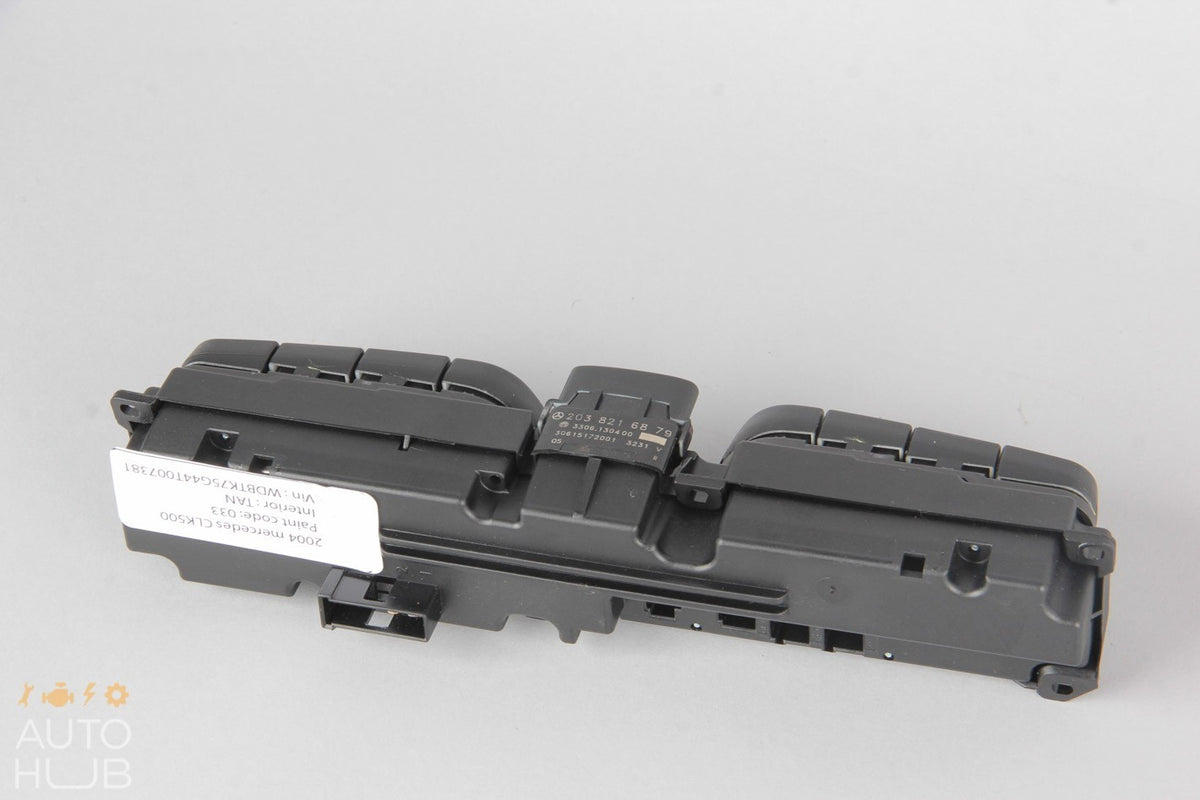 01-04 Mercedes W209 CLK320 C320 Dash Hazard Door Lock ESP Control Switch OEM - photo 9
