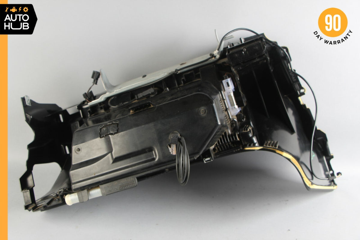 07-09 Mercedes W211 E350 E550 Dashboard Glove Box Storage Compartment Black OEM - photo 9