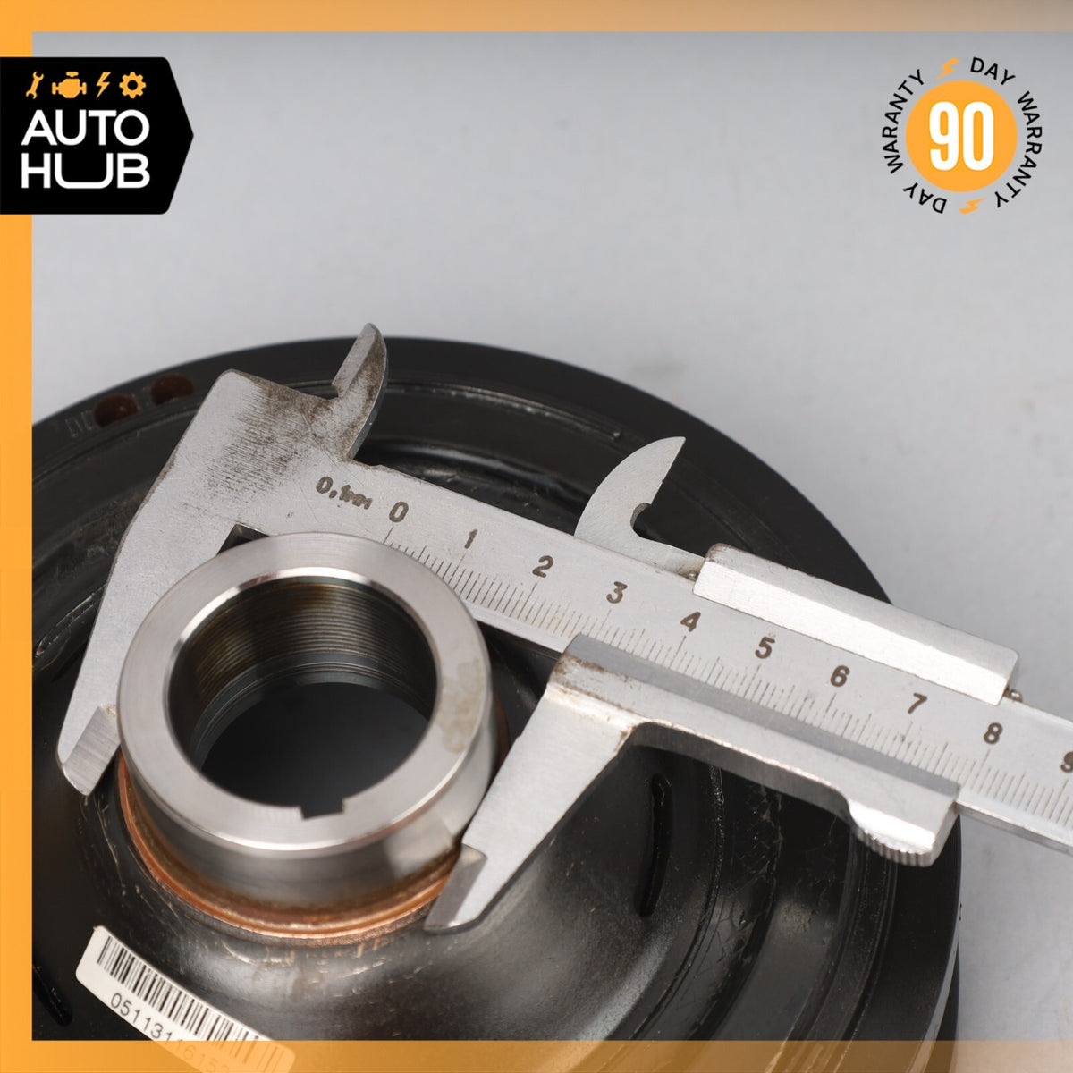 Mercedes W205 C43 AMG Engine Crankshaft Pulley Vibration Damper OEM - photo 7