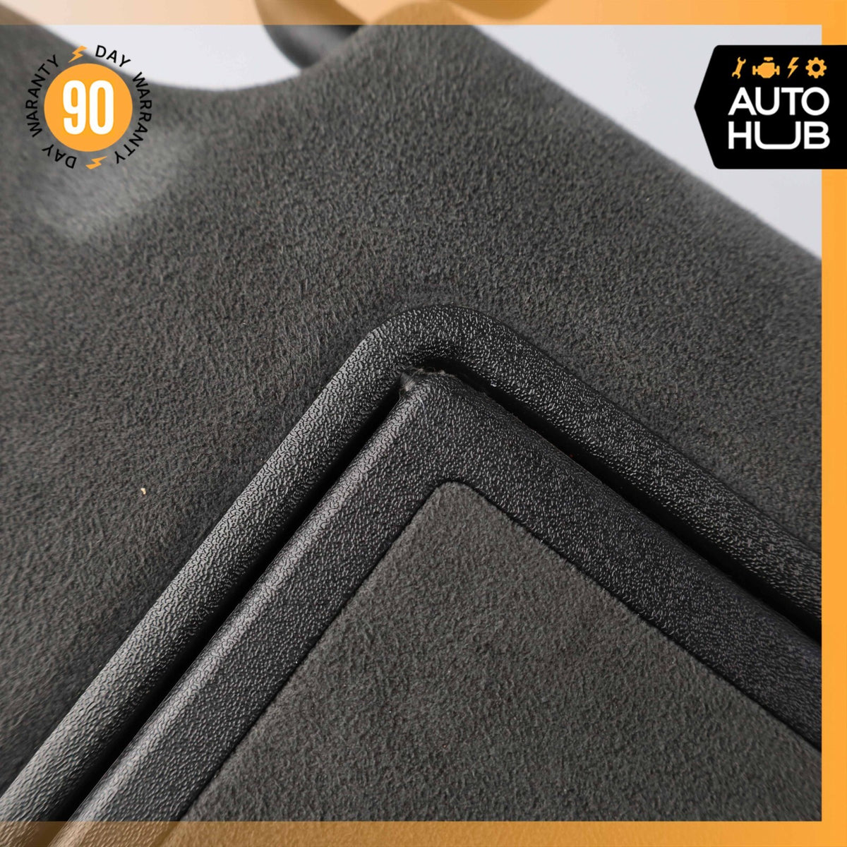 Mercedes W216 CL550 S600 Left Side Sun Visor Shade Sunvisor Black Suede OEM - photo 9
