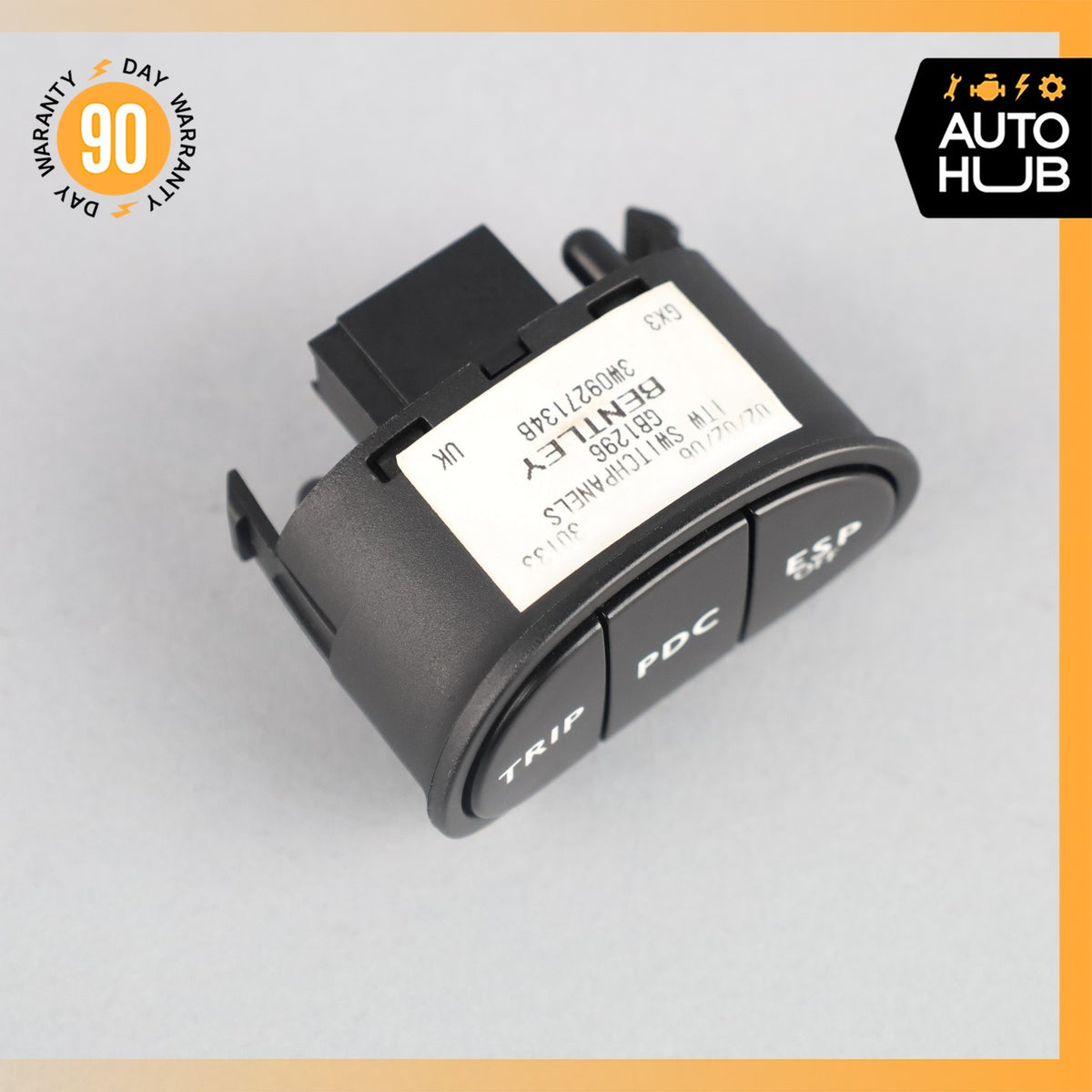 03-18 Bentley Continental Flying Spur GT GTC ESP PDC Button Switch Control OEM - photo 3